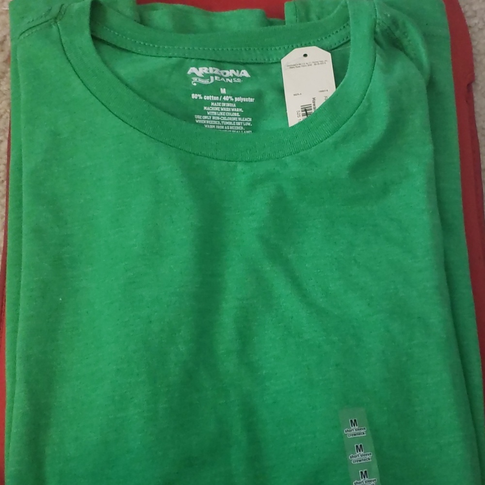 Green Mens Tshirt